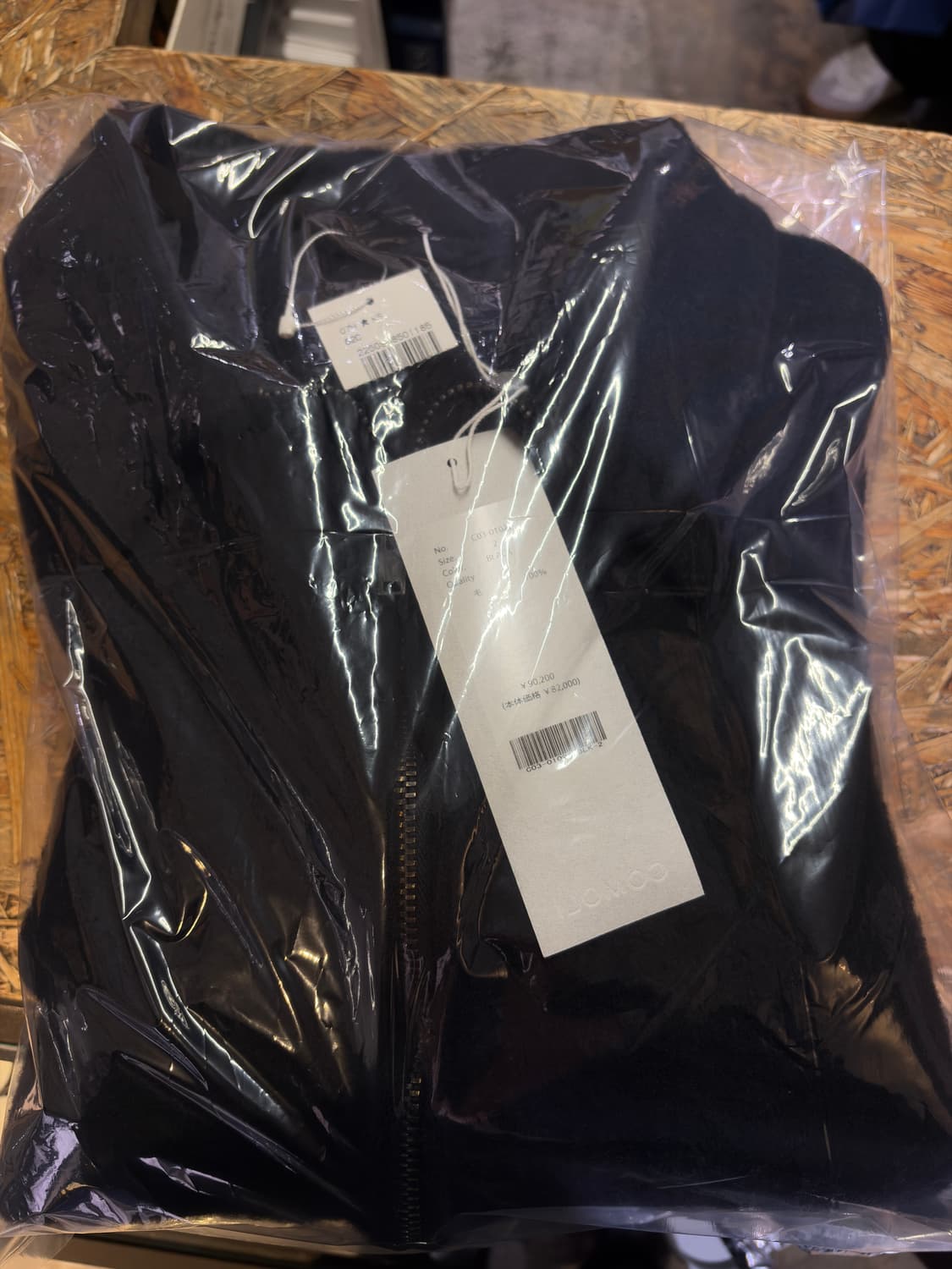 25aw 코모리 comoli 축융울 자켓 블랙 2사이즈 상품이미지4