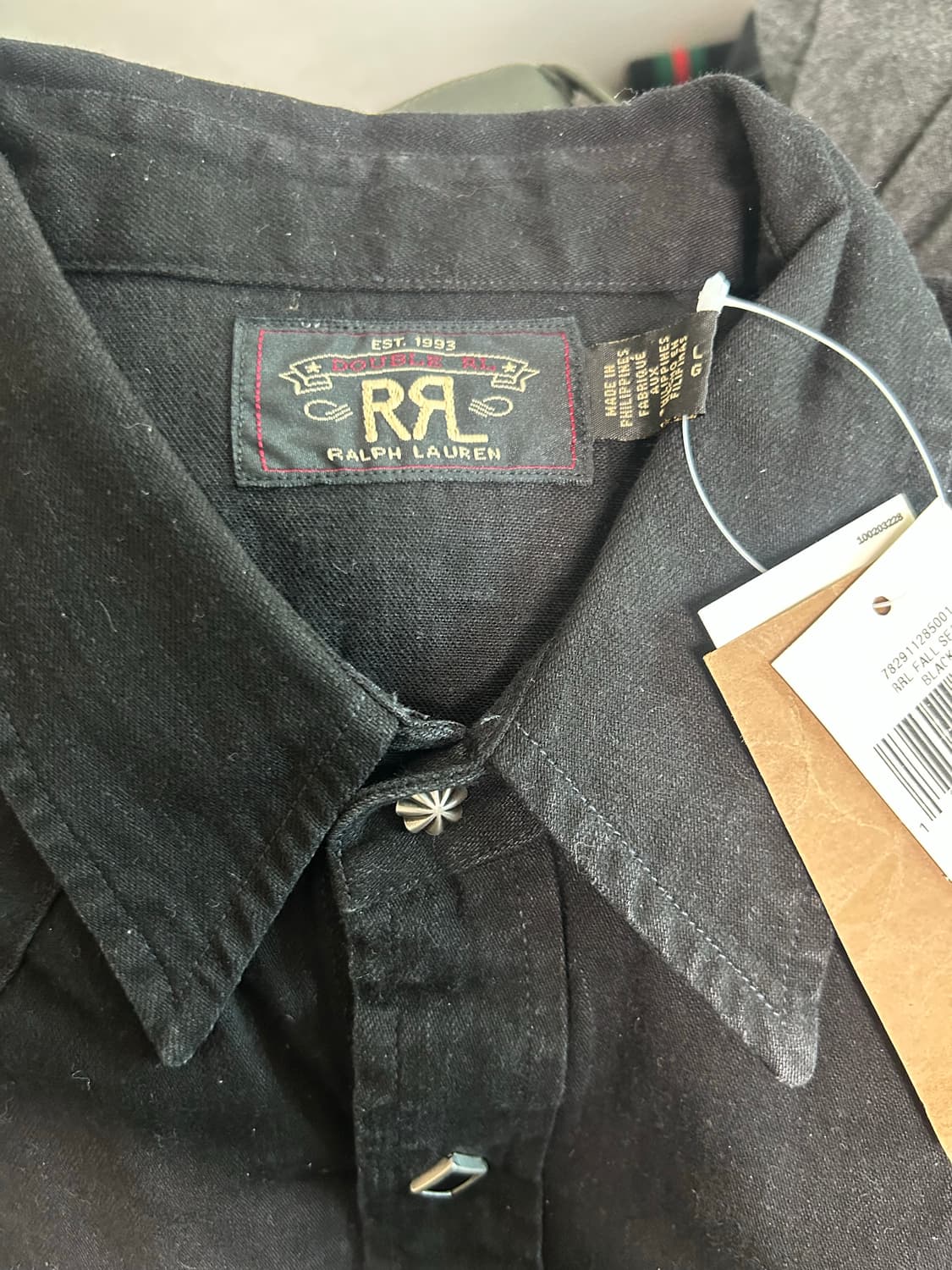 RRL 더블알엘 슬림핏 웨스턴 셔츠 상품이미지2