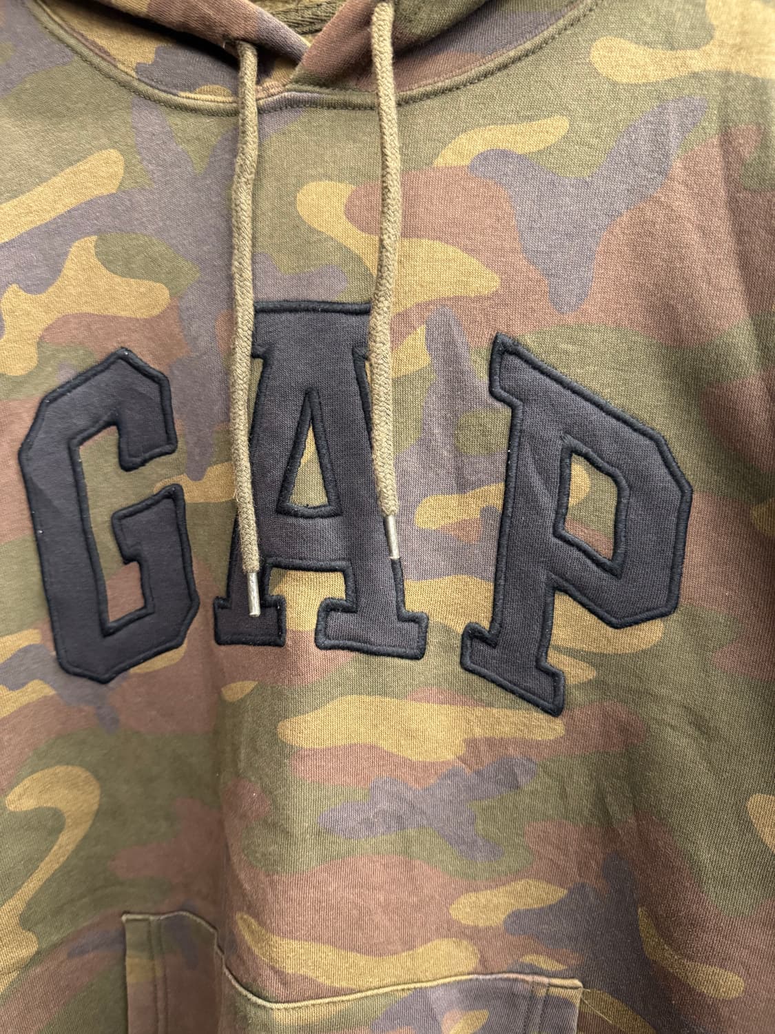 GAP 빈티지 카모패턴 후드티 상품이미지2