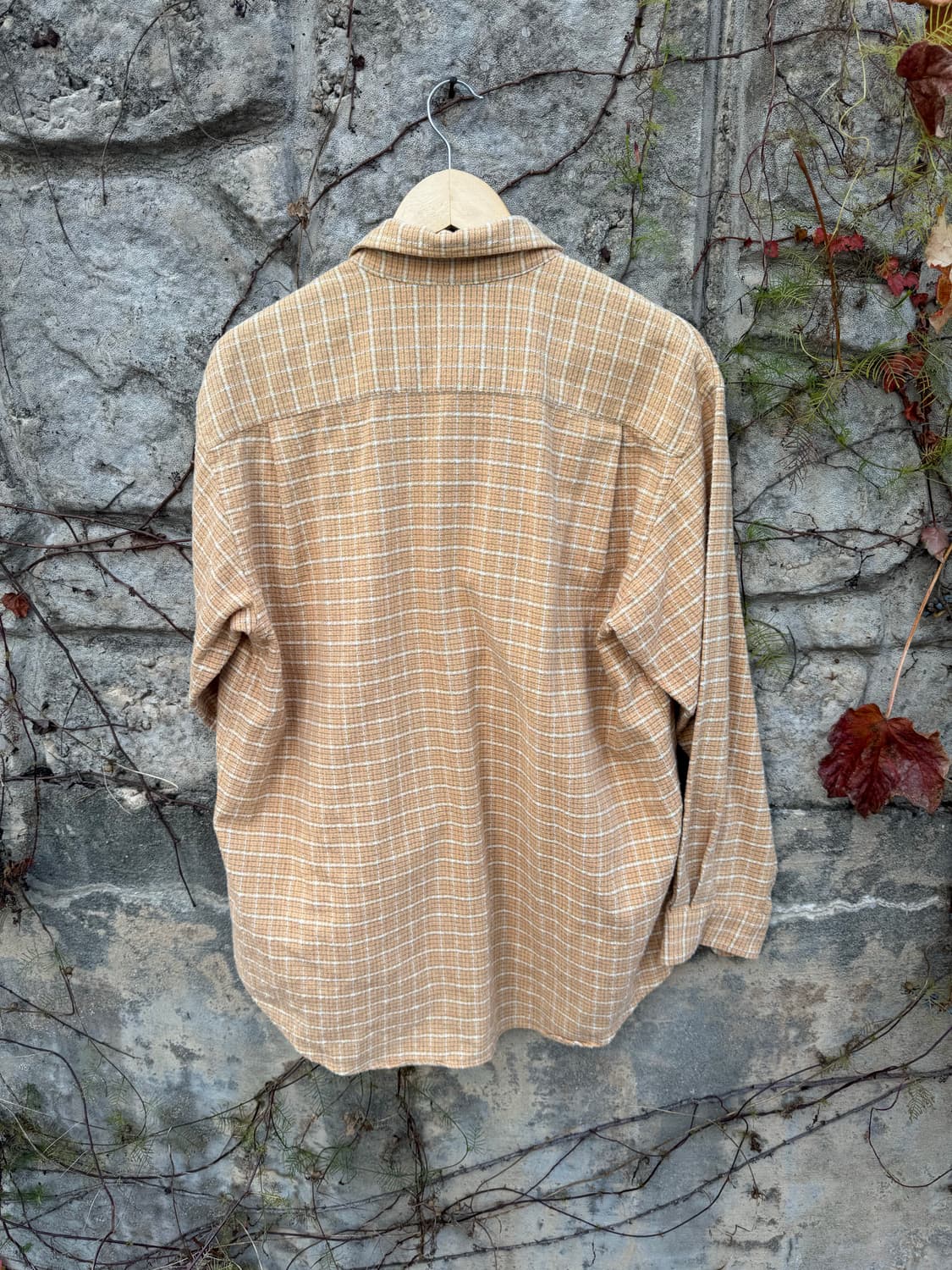 맥그리거 체크 패턴 포켓 빈티지 플란넬 셔츠 L 상품이미지2