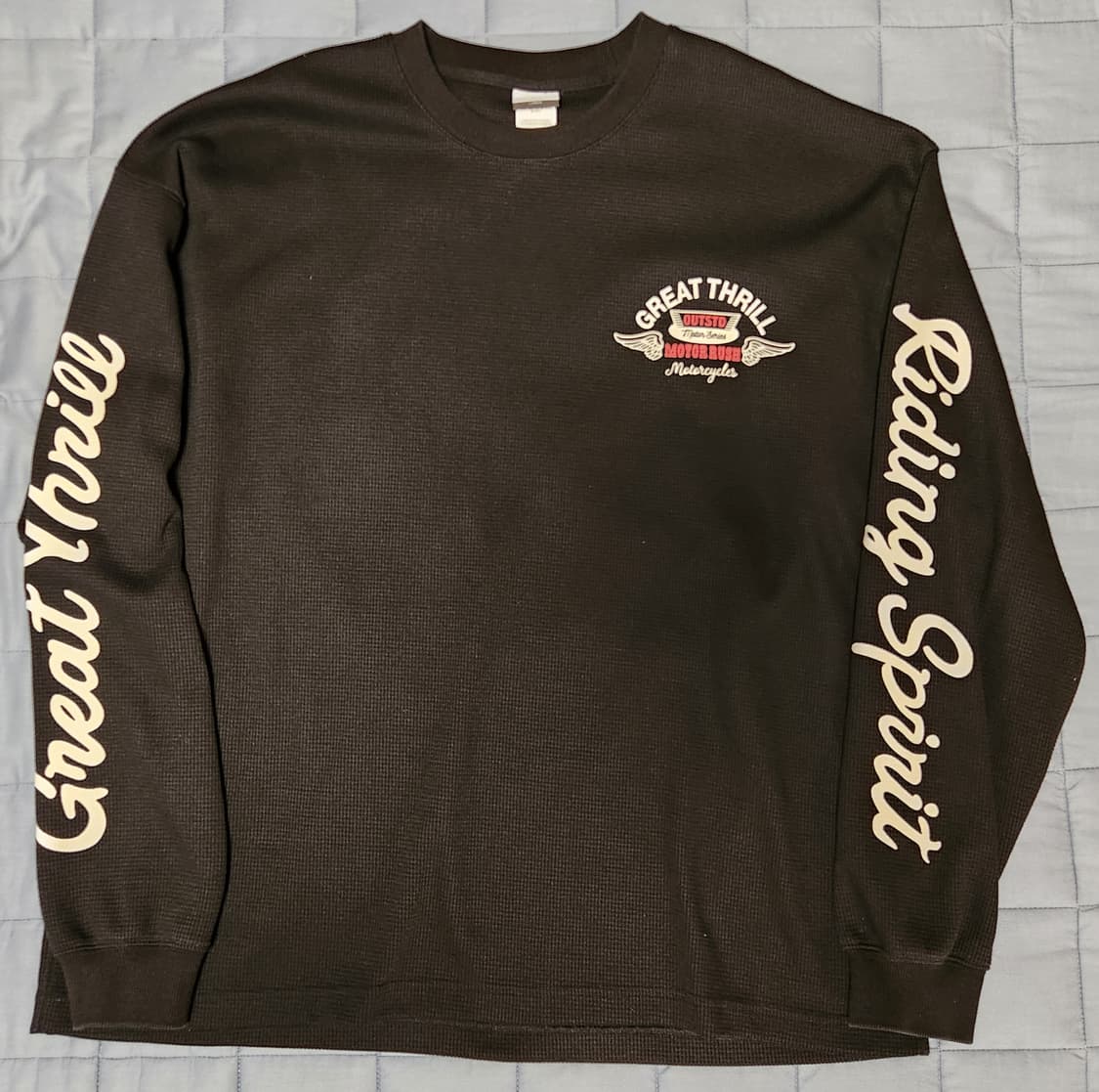 모터 시리즈 와플 롱 슬리브 상품이미지1