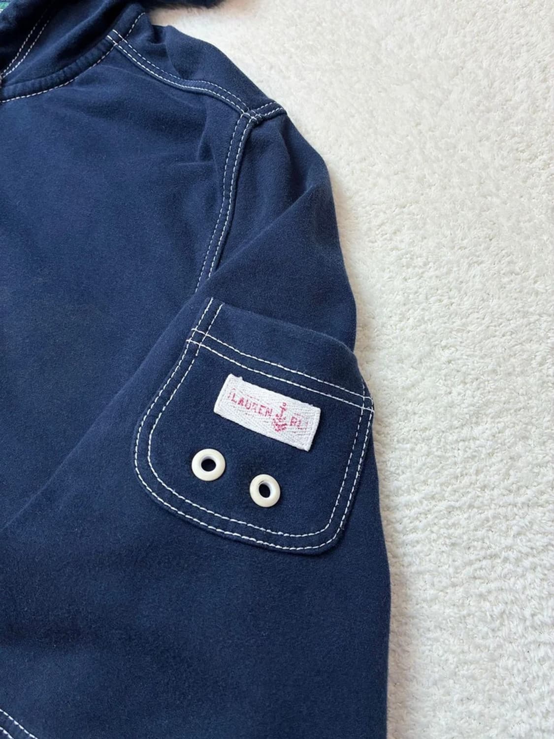 로렌 랄프로렌 00's 코튼 후드 집업 PN5790 상품이미지4