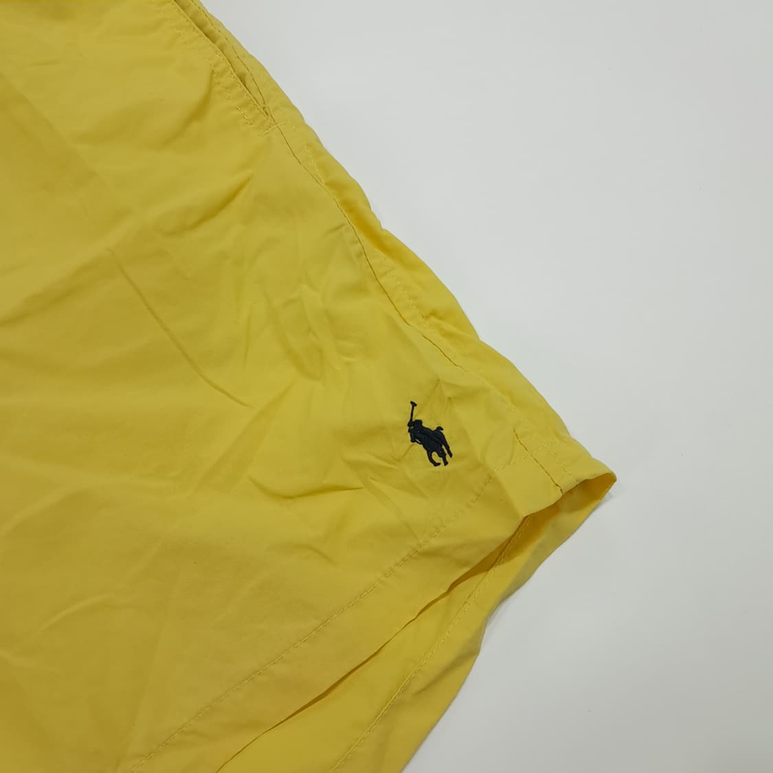 Co598 XL 폴로 랄프로렌 90S 옐로우 스윔 팬츠 반바지 상품이미지2
