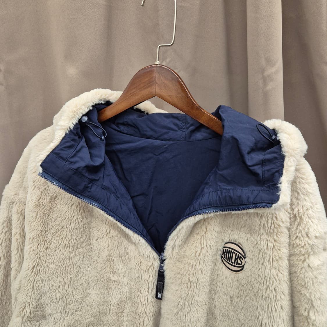 NBA 리버서블 후리스 자켓 L 상품이미지3