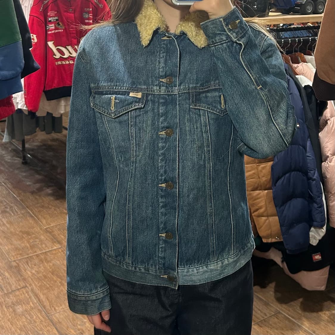 [HI] 리바이스 셰르파 데님 자켓 상품이미지1