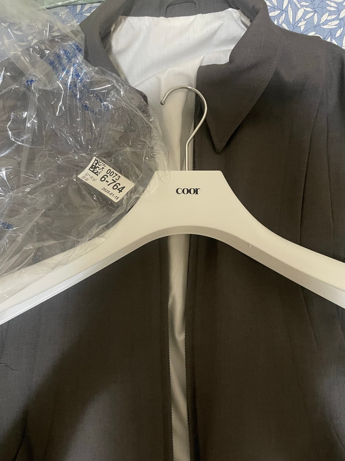 쿠어 울 블루종 멜란지토프 m사이즈 팔아요! 상품이미지1