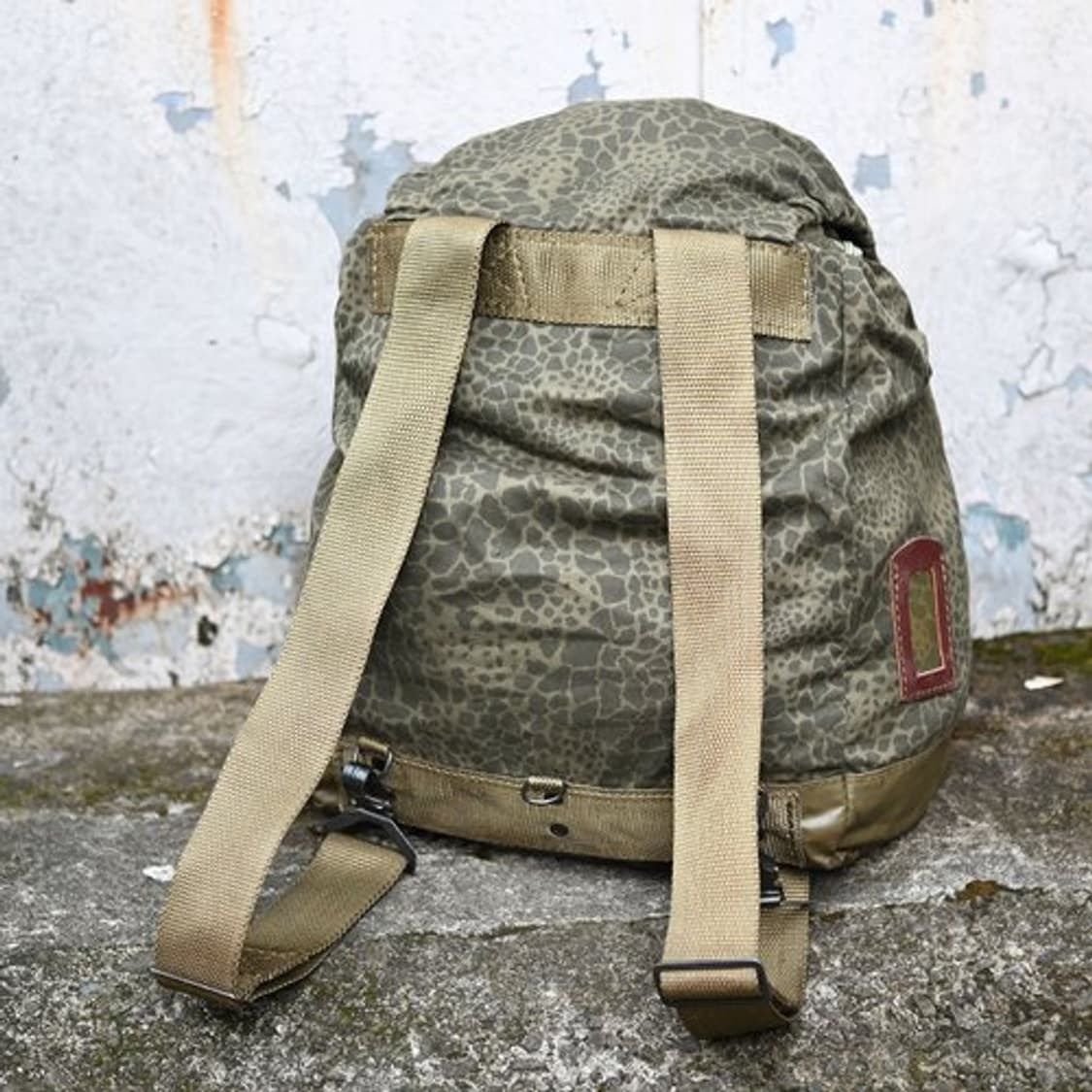 빈티지 폴란드군 카모 백팩 상품이미지1