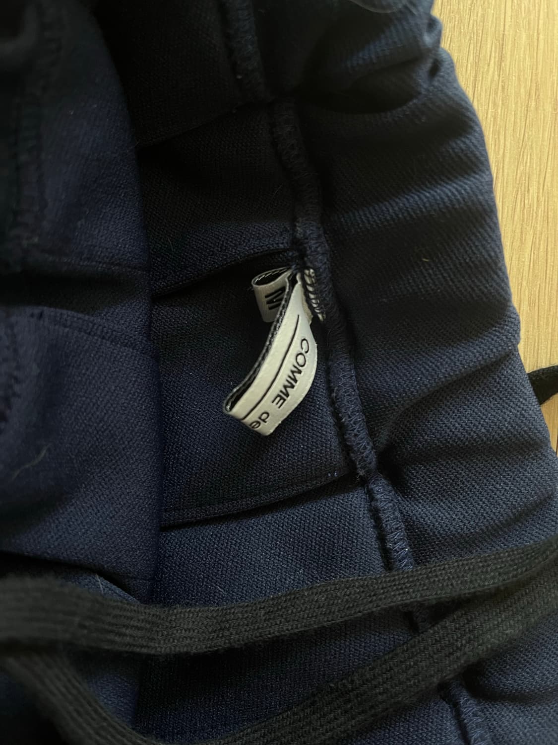 꼼데가르송 (CDG) 네이비 저지 셋업 상품이미지6