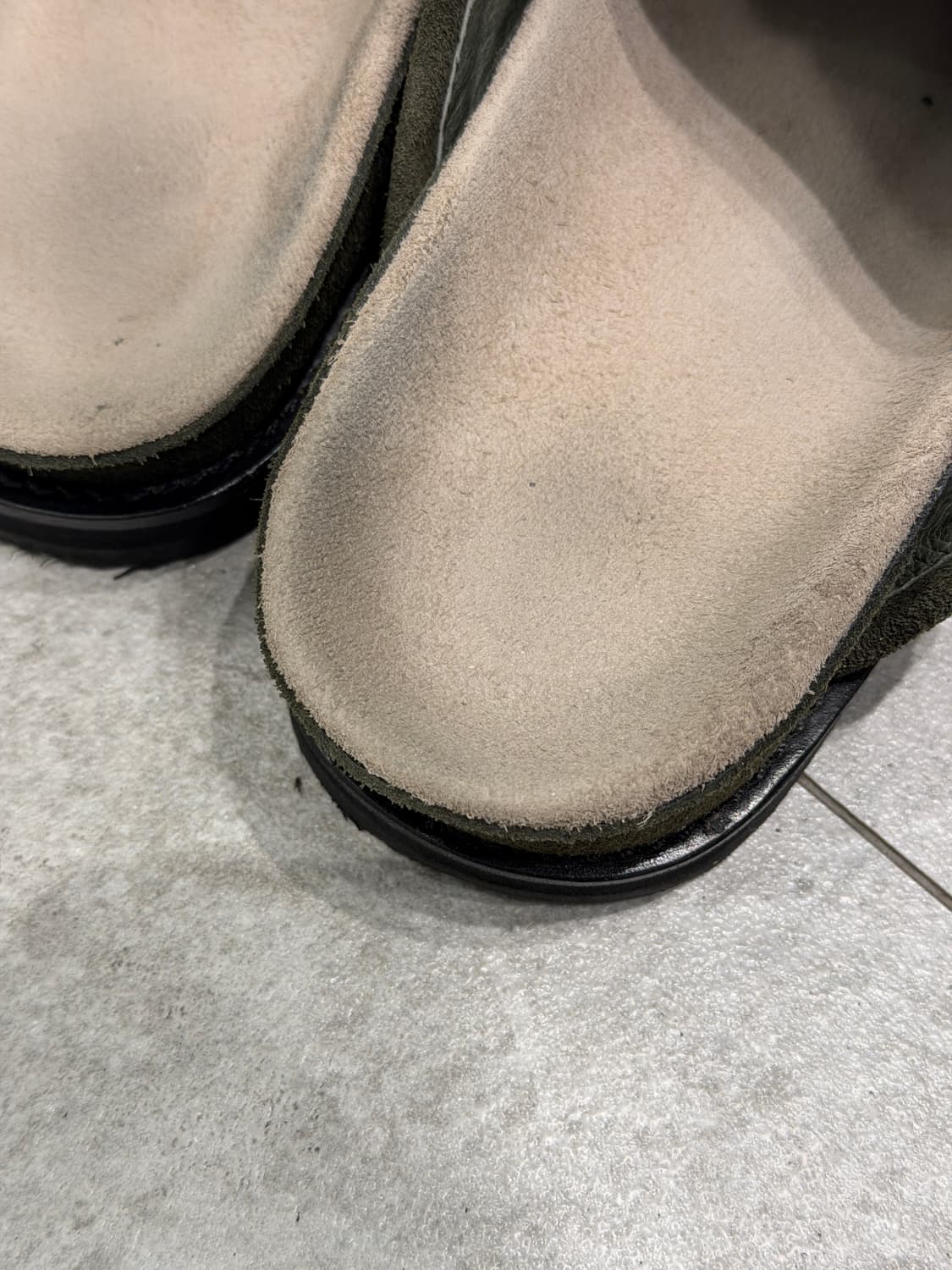 2) 폴리테루 점보 슬리퍼 올리브 2사이즈 상품이미지6