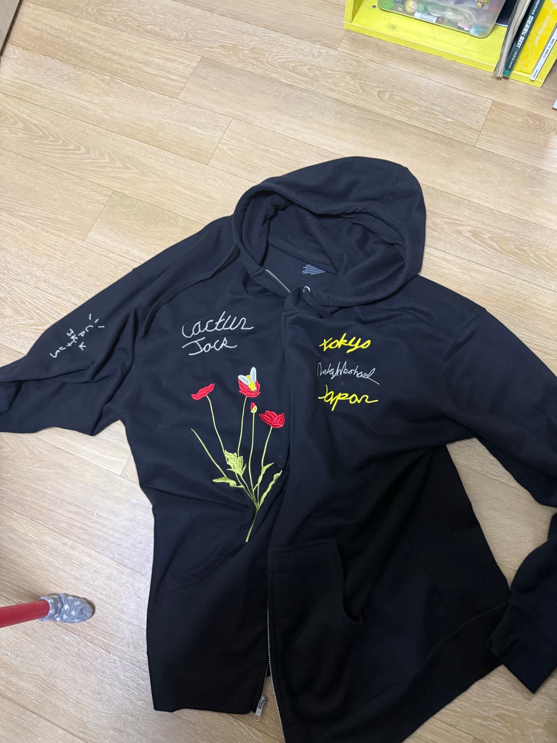 캑터스 잭 x 네이버후드 캐러셀 후드 블랙 상품이미지1