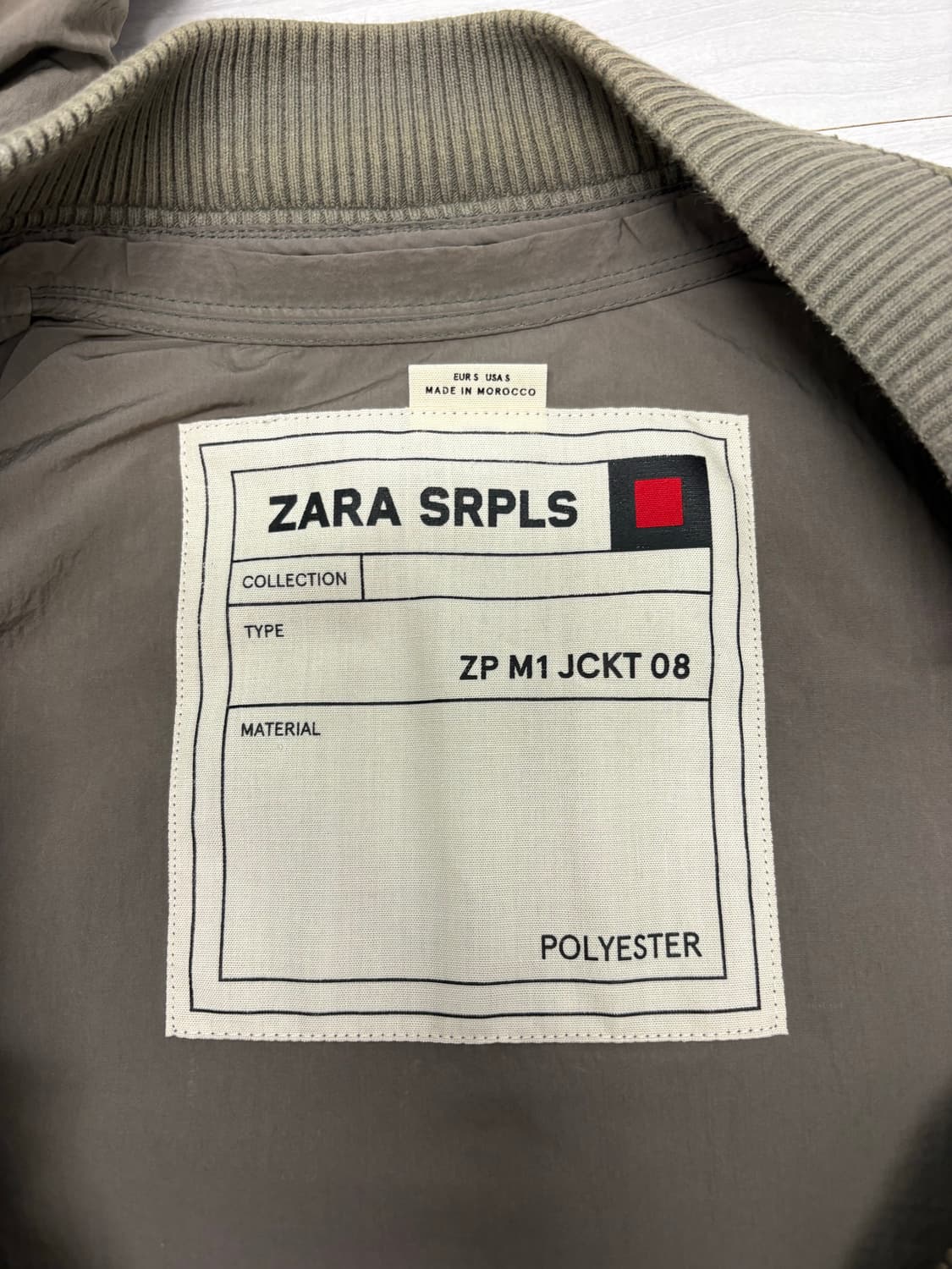 Zara  SRPLS - ZP M1 JCKT 08 자켓 상품이미지5