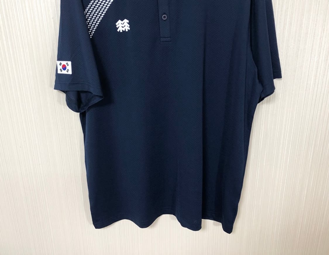 코오롱스포츠 대한민국 양궁국가대표 선수지급 시합용셔츠 115 김우진 상품이미지3