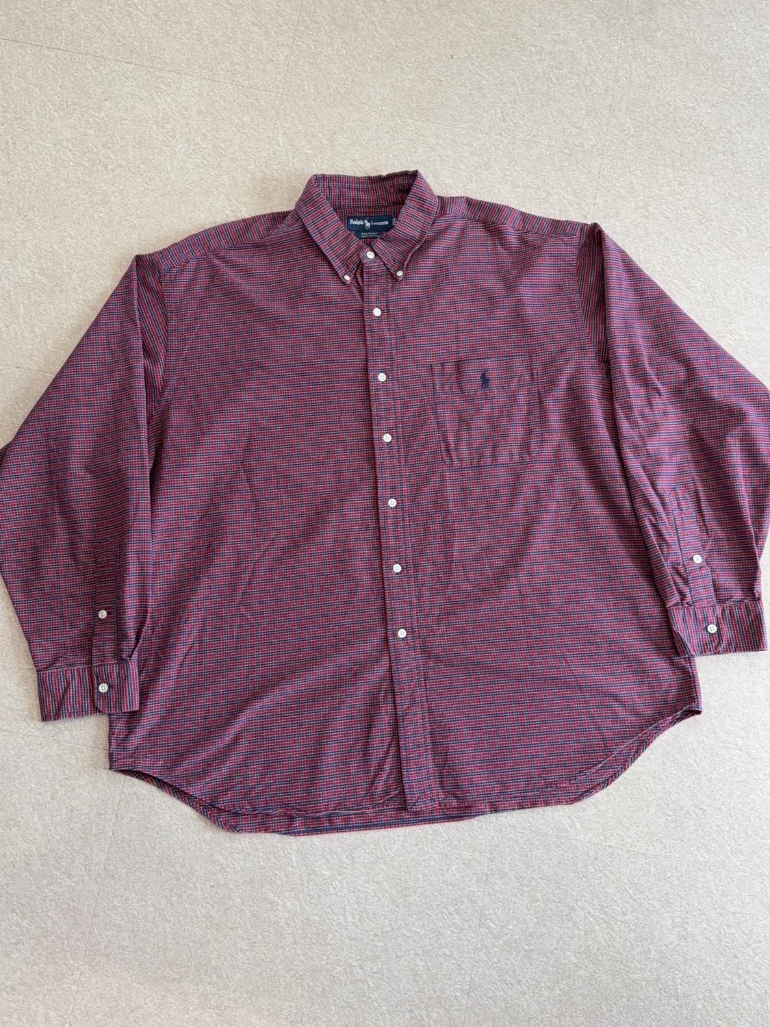 90s 폴로 Big Shirt 빅셔츠 상품이미지1
