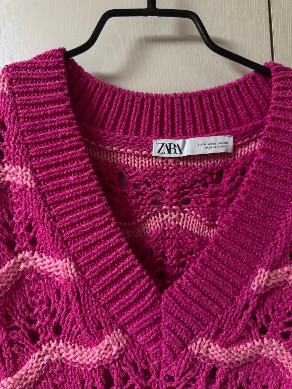 💗핑크 베스트 자라 상품이미지3