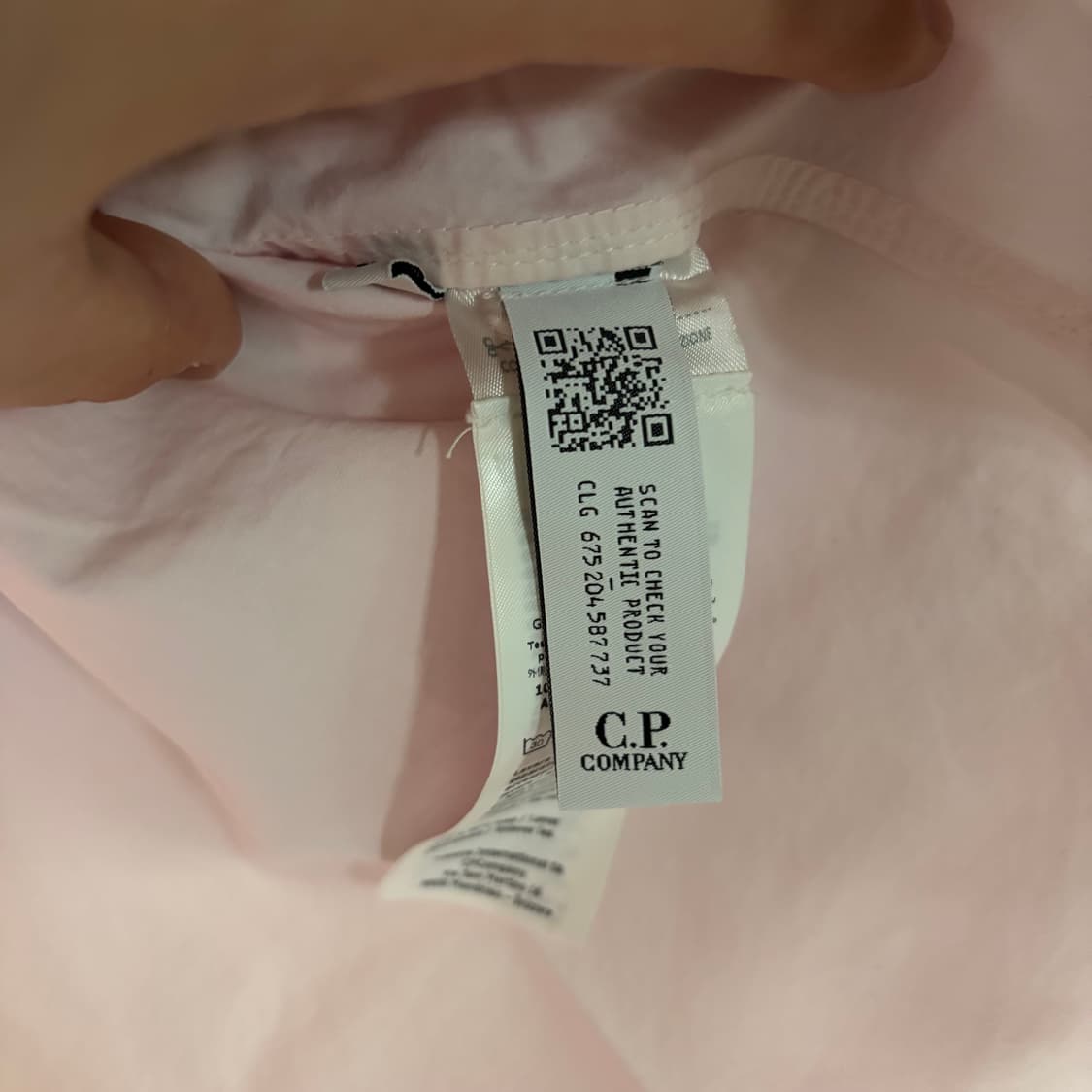 새상품(S)씨피컴퍼니 CP컴퍼니 렌즈 개버딘 오버셔츠 헤븐리핑크 상품이미지4