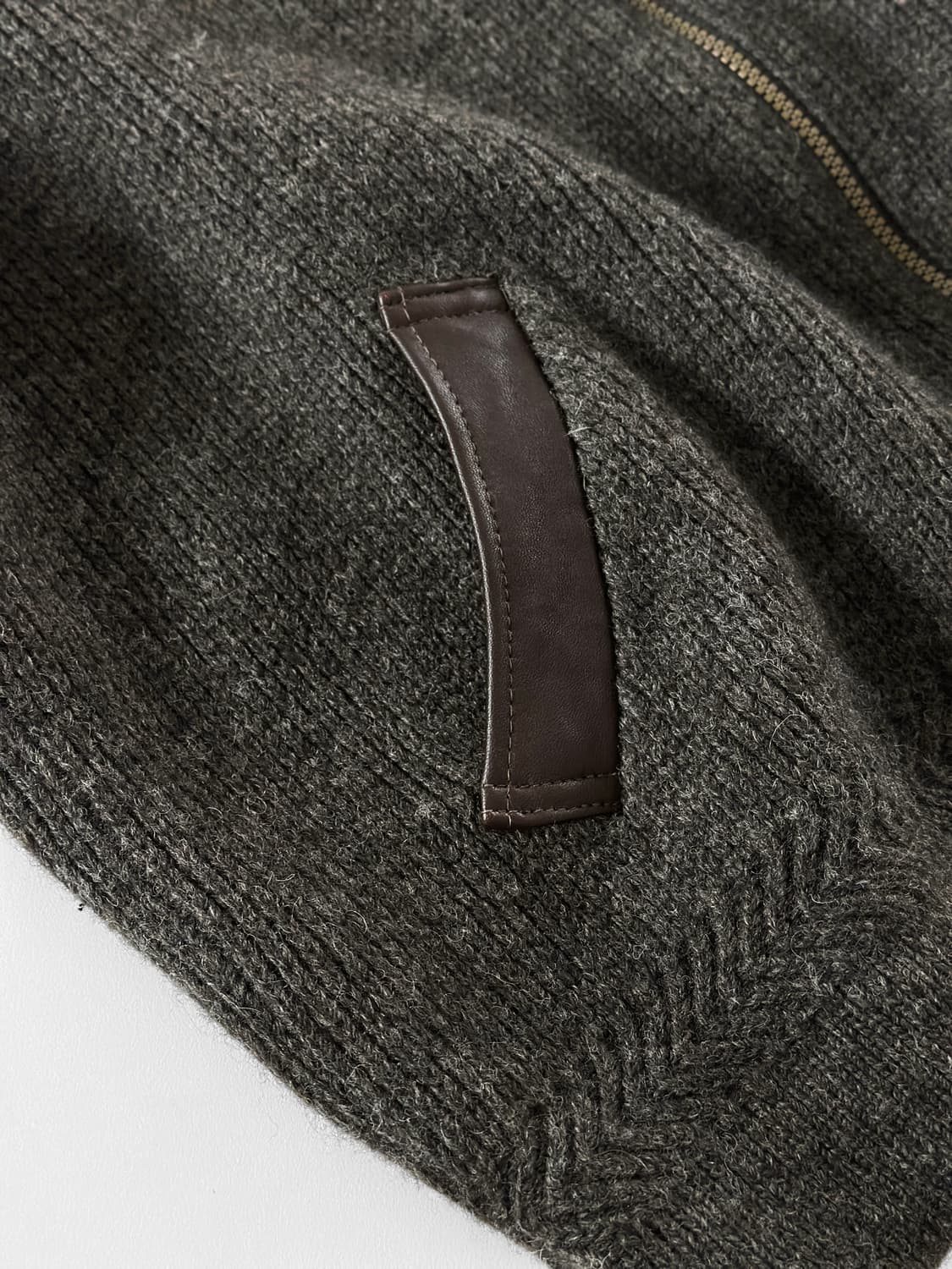 (Rare)80~90s 빈티지 맥도날드 뉴질랜드 퓨어 울 집업 니트 상품이미지8