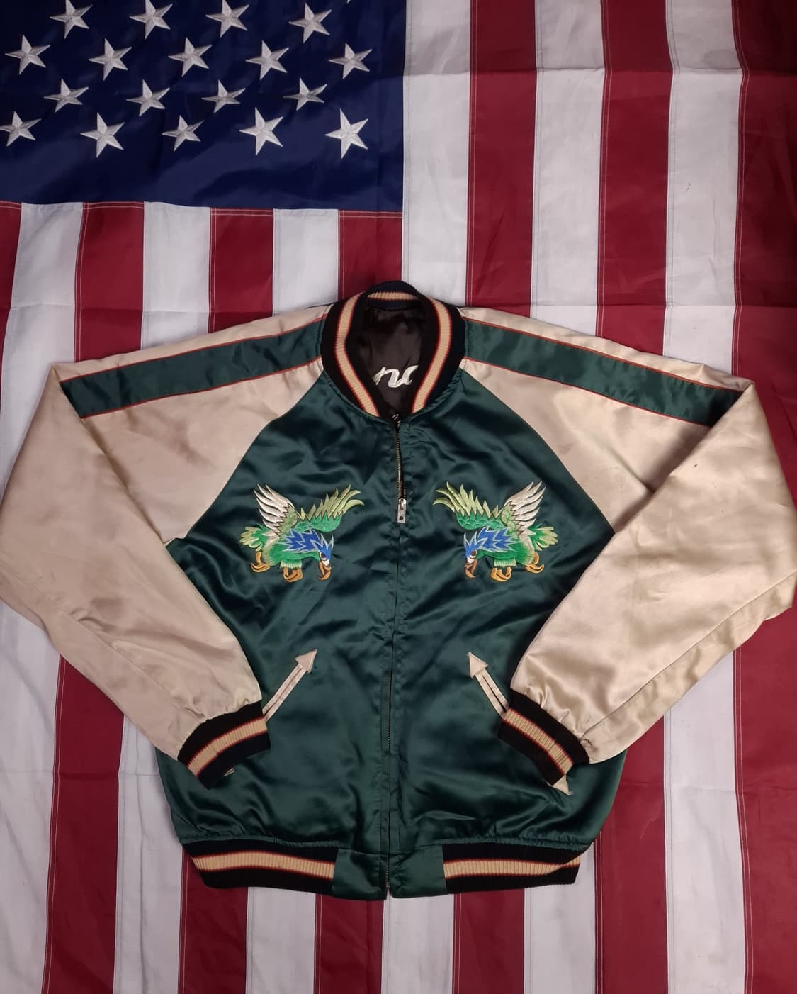 오리지날 테일러토요 1950's style 리버서블 스카쟌 상품이미지2