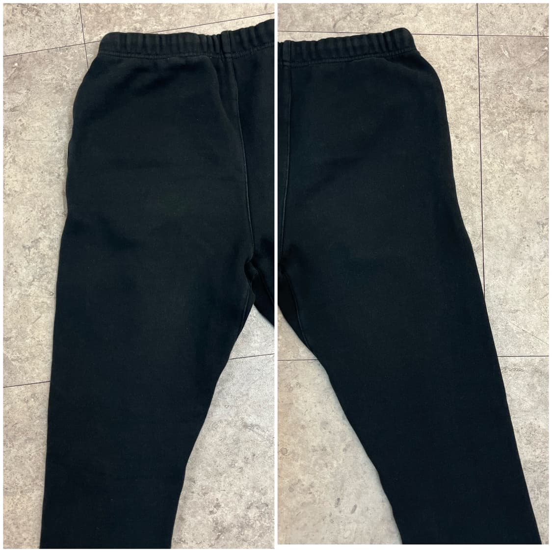 피어오브갓 에센셜 기모 스웻 조거 팬츠 블랙 XS #csz3639  상품이미지9