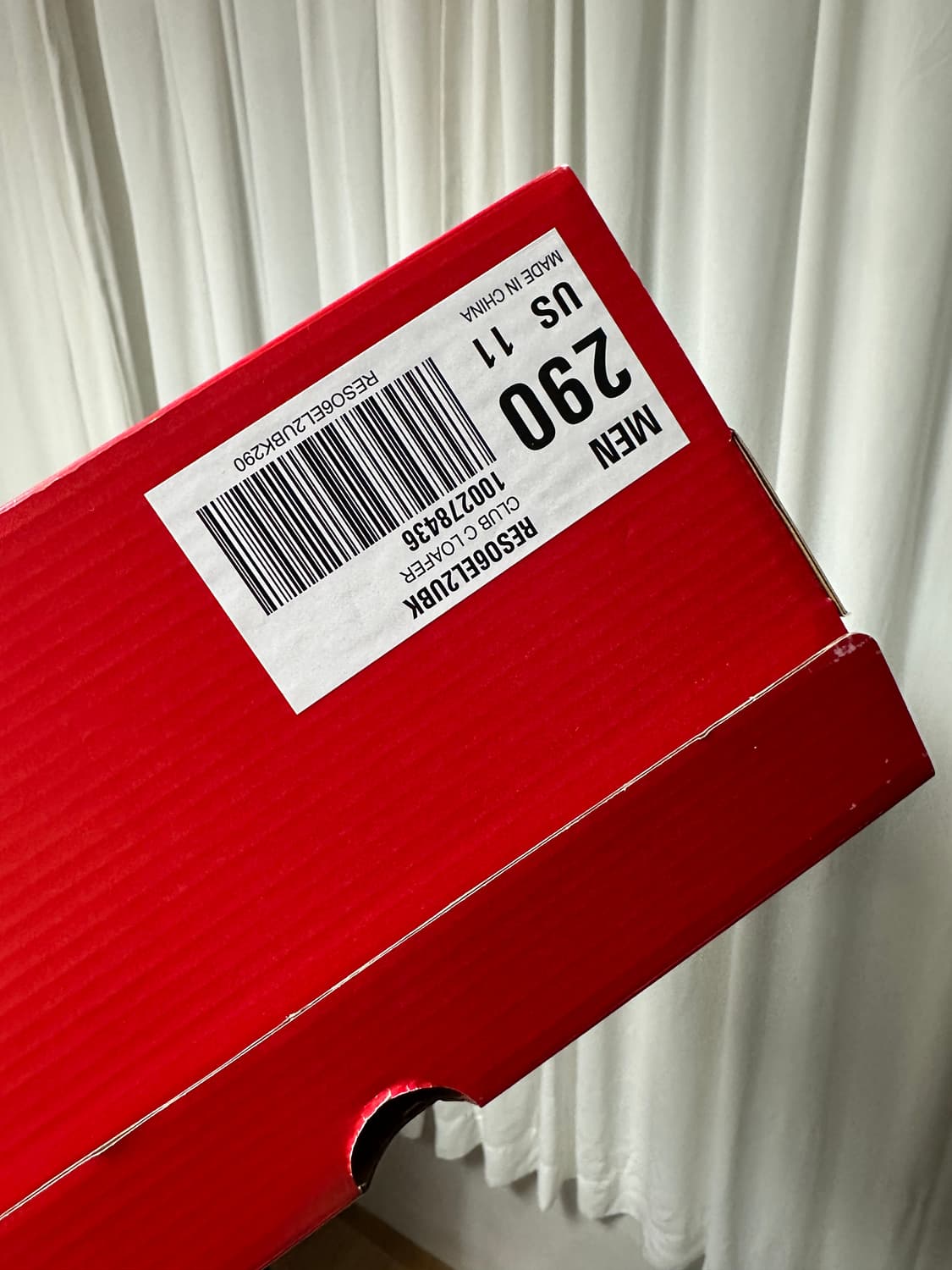 리복 클럽 로퍼 블랙 290 사이즈 새상품 상품이미지4