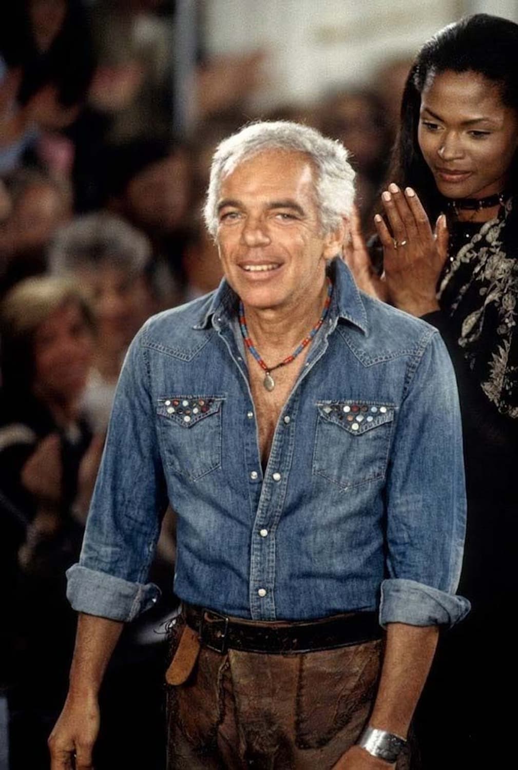 폴로 랄프로렌 콘초 잼스톤 워시드 사우스 웨스턴 셔츠 상품이미지4