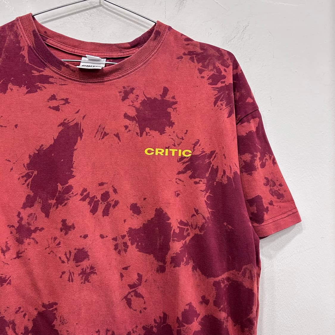 크리틱 타이다이 물나염 코튼 반팔티 상품이미지1