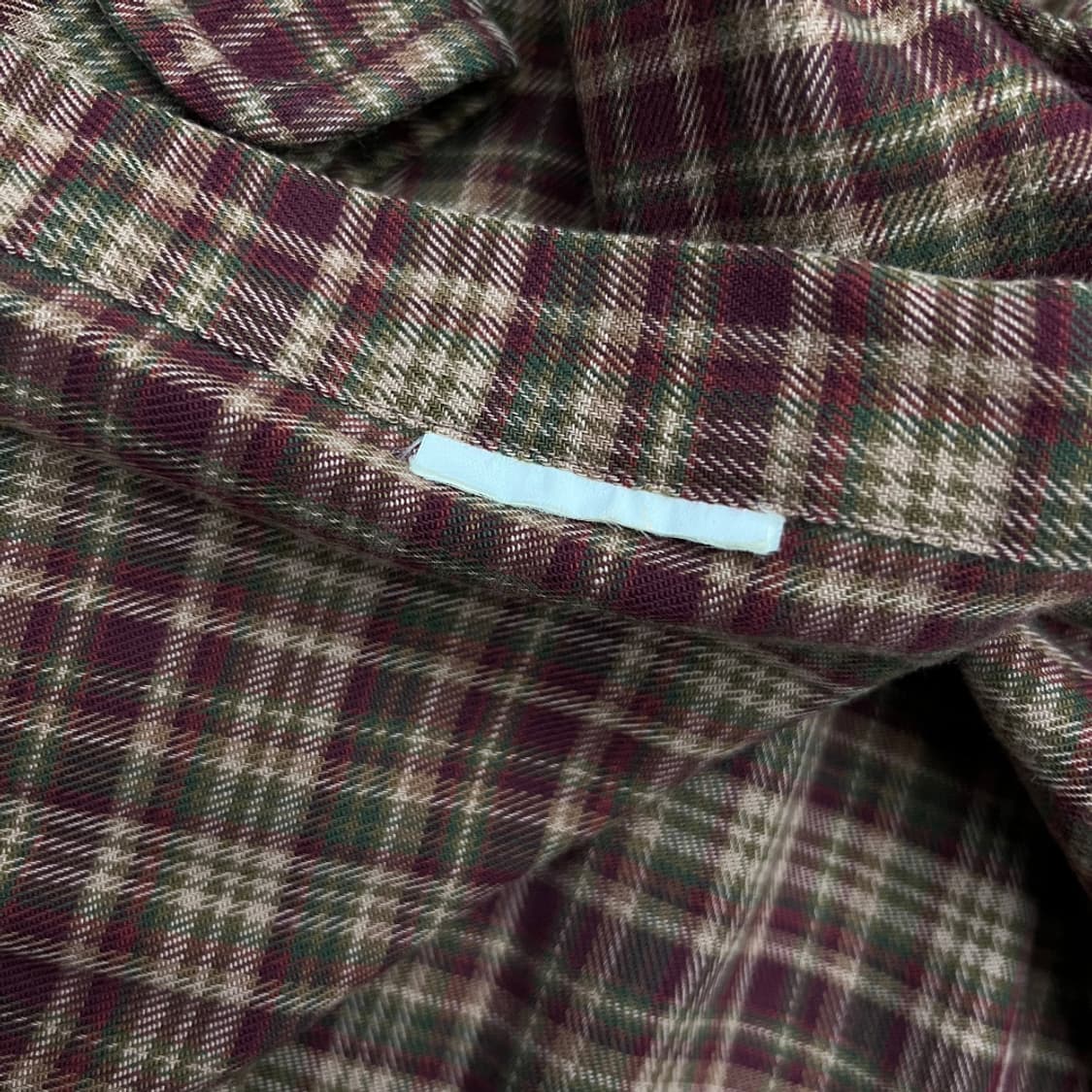 폴로 랄프로렌 그린포니 타탄체크 셔츠 XL 상품이미지6