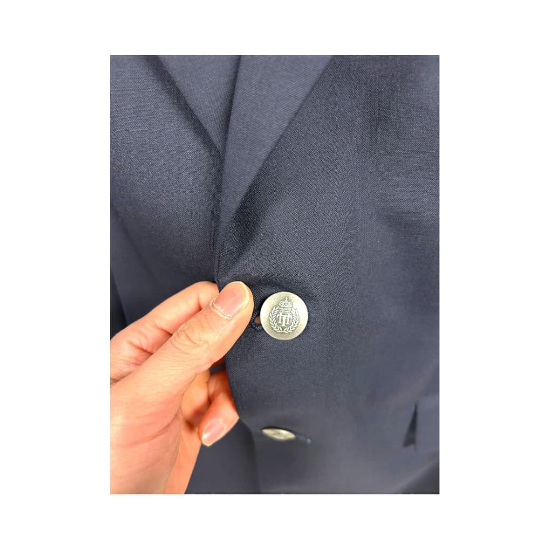 (L) 타미힐피거 프레피 메탈버튼 클래식 싱글 투버튼 블레이저 OB-00 상품이미지6