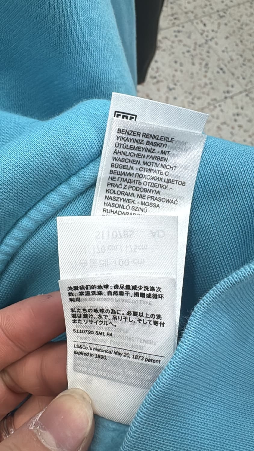 리바이스 후드티 L 상품이미지3