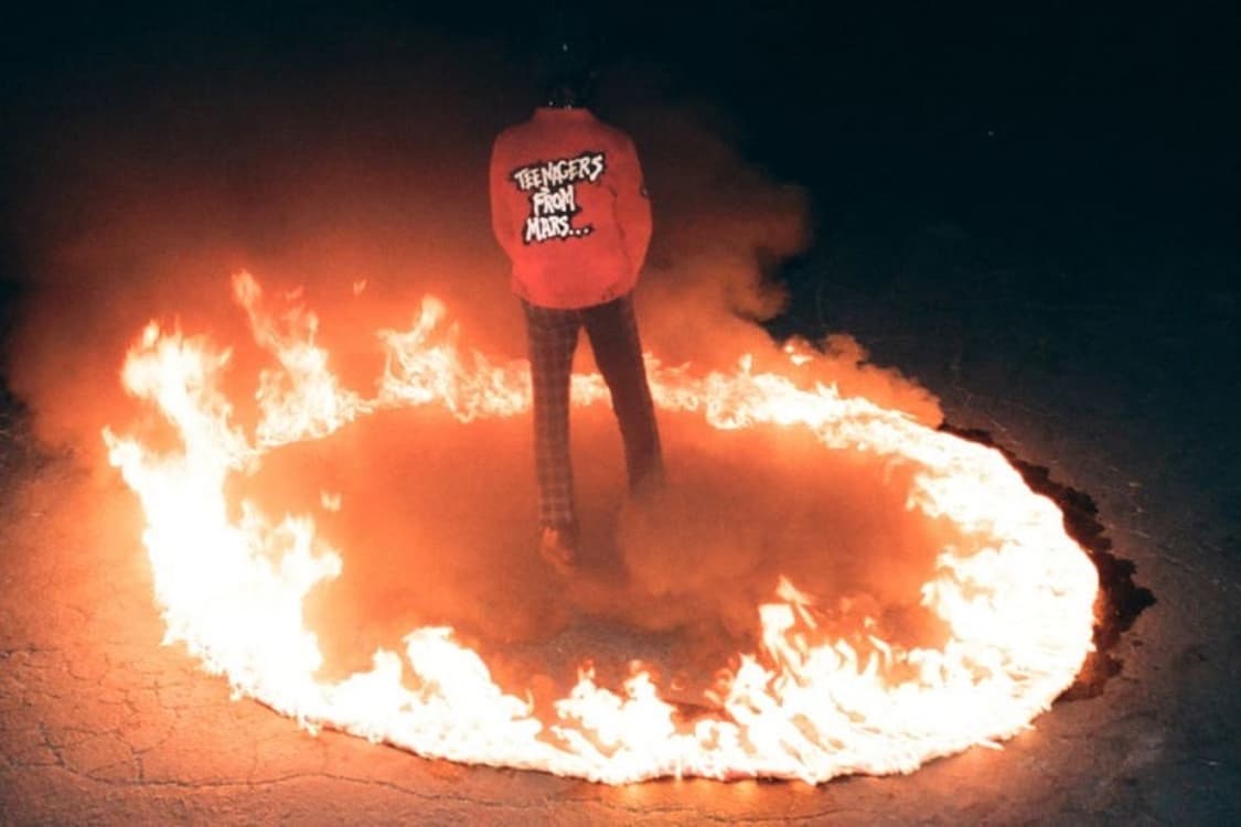 오베이 Obey x The Misfits 미스피츠 레드 데님자켓 상품이미지9