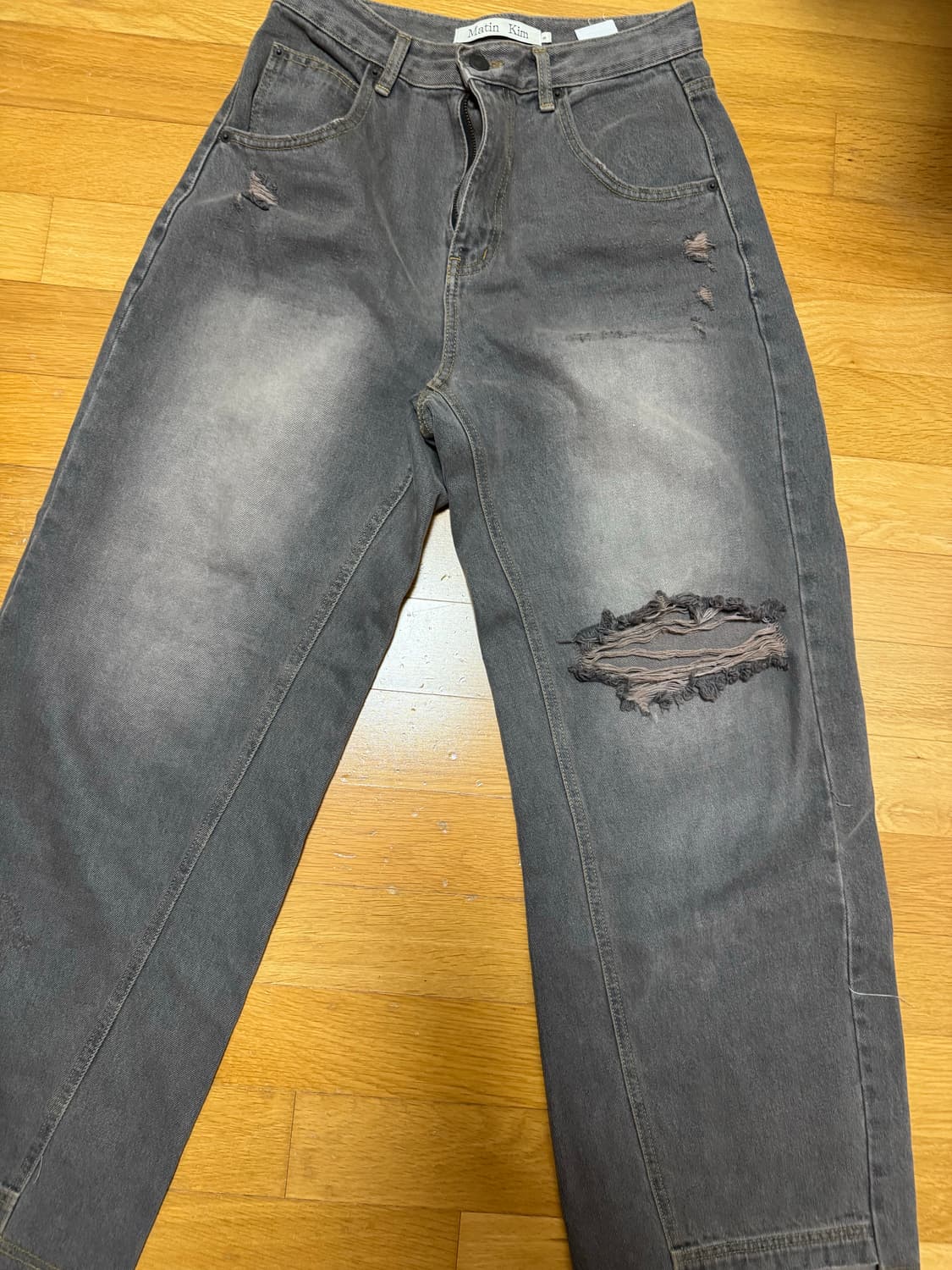 마뗑킴 데님 팬츠 상품이미지2