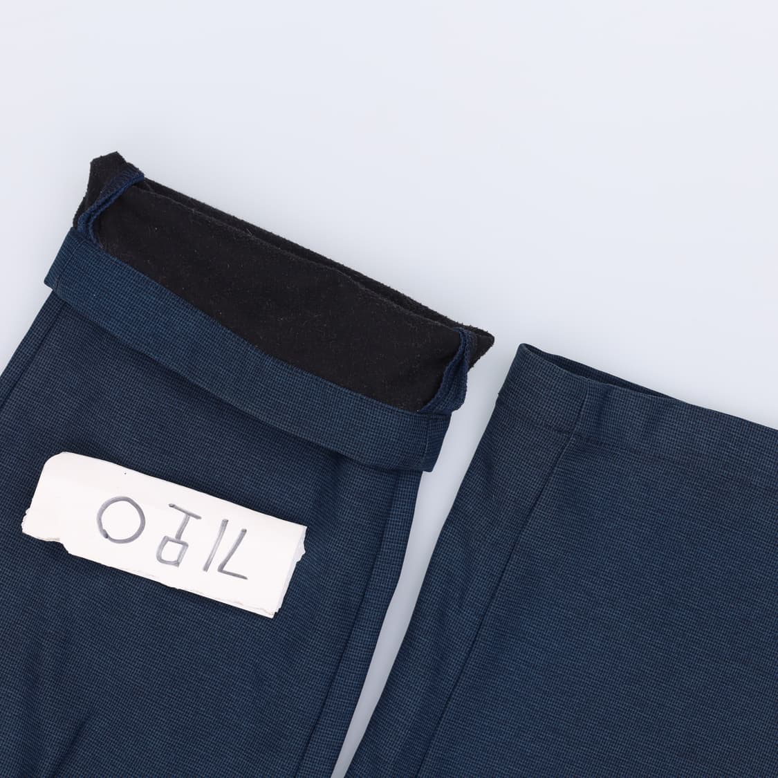 [110-96] 팬텀 골프 체크 기모 골프팬츠 1231H2 상품이미지5