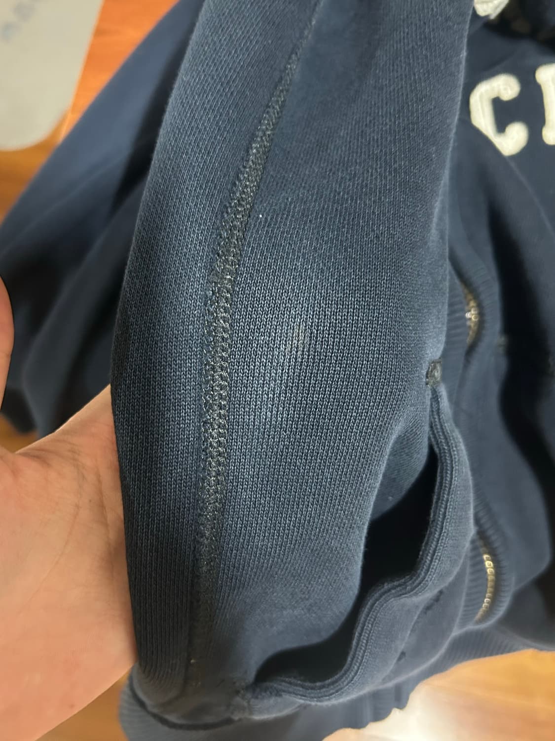 아베크롬비 아치로고 후드집업 상품이미지8