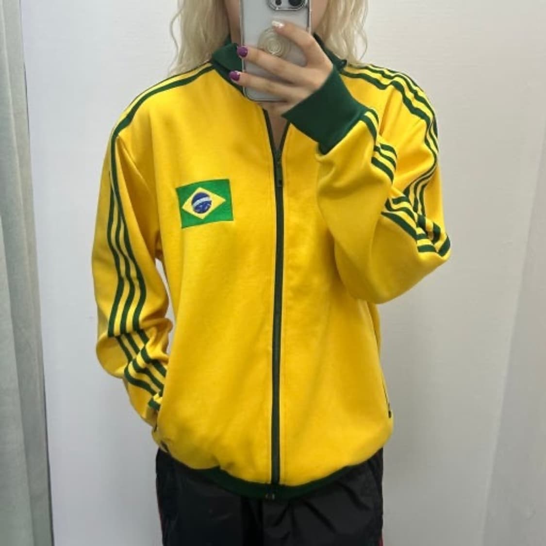 아디다스 브라질 월드컵 한정판 파이어버드 져지 상품이미지1