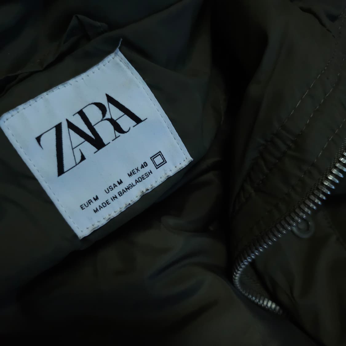 자라 구스다운패딩잠바 100-105 거위털점퍼 파카 상품이미지6