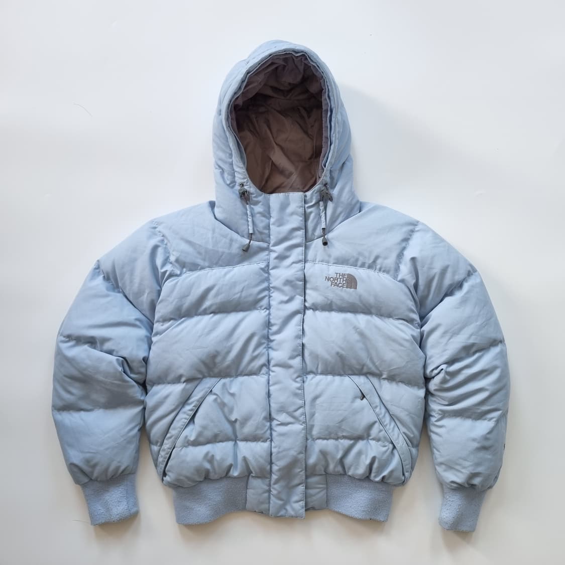 노스페이스 소라색 패딩 희귀컬러 상품이미지1