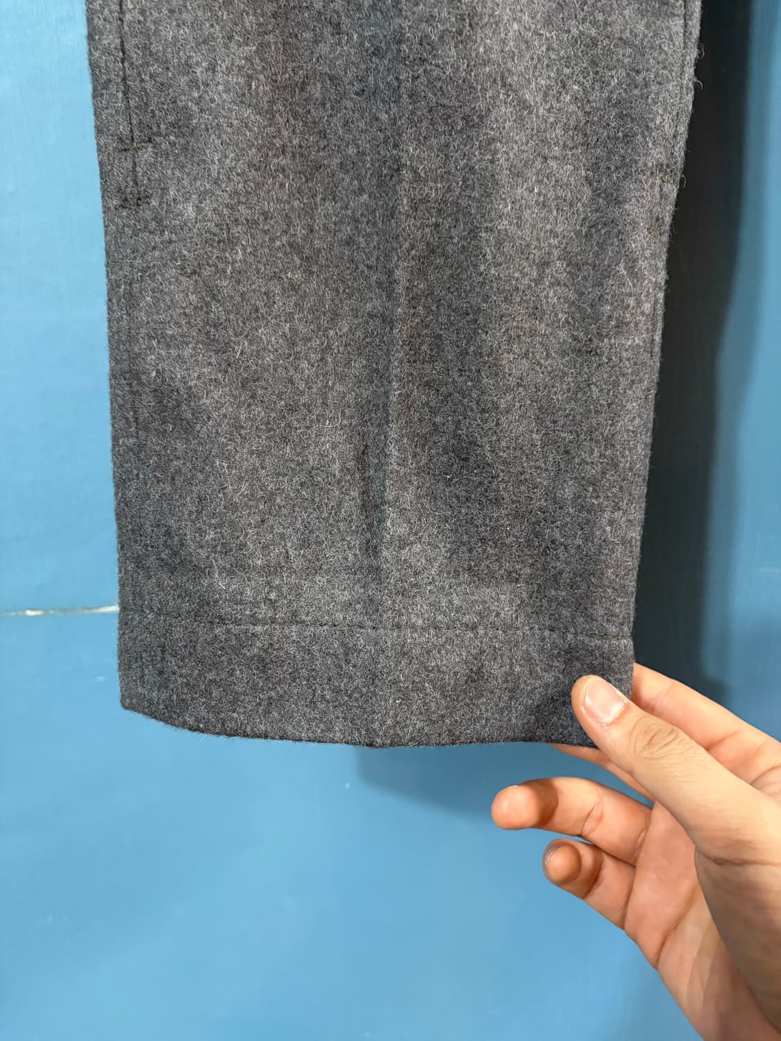 60‘s Swedish army Gray Wool Cargo Pant. 상품이미지8