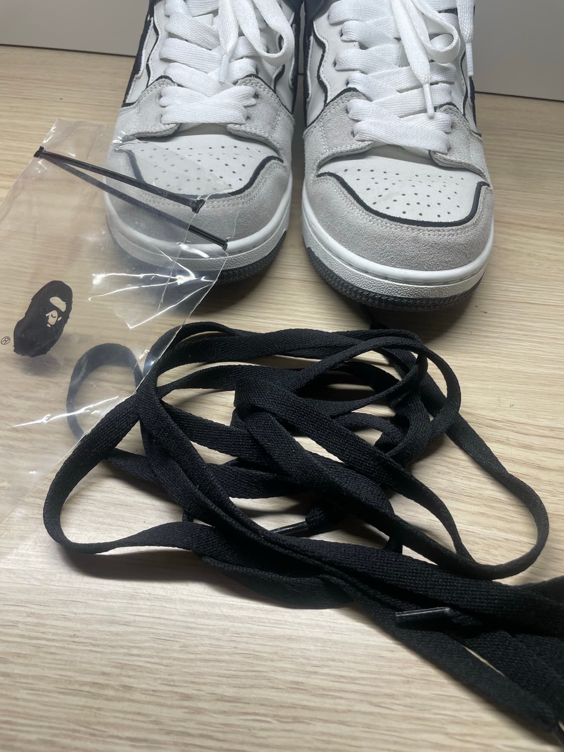 베이프SK8STA 화이트블랙 상품이미지6
