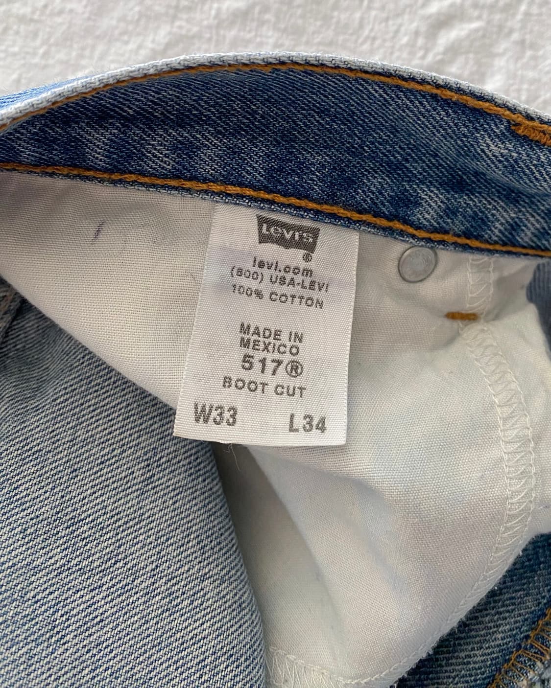 리바이스 517 부츠컷 데님 팬츠 001 상품이미지9