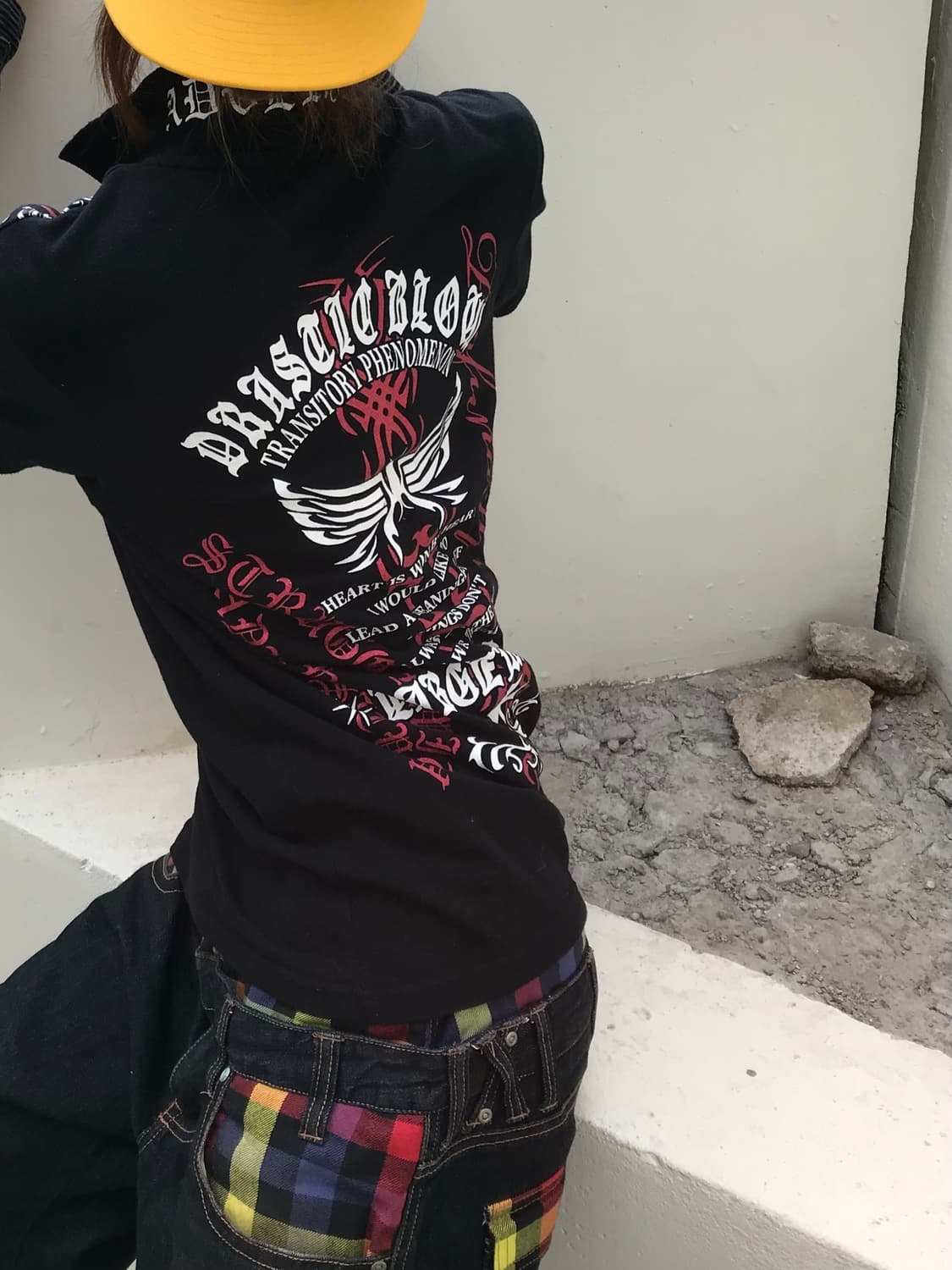 빈티지 펑크 괴짜 레이어드 스트릿 코디 세트 상품이미지4