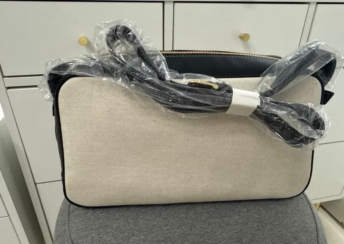 렉토 캔버스 테니스 숄더 미디엄 백 팝니다 상품이미지1