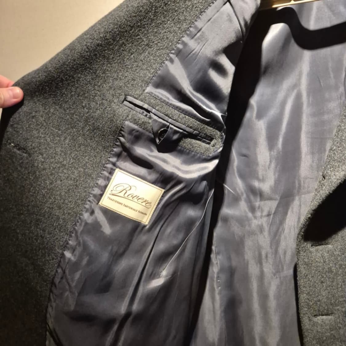 [52]라마르쉐X로베레 캐시미어울 피코트 / 링자켓 상품이미지7