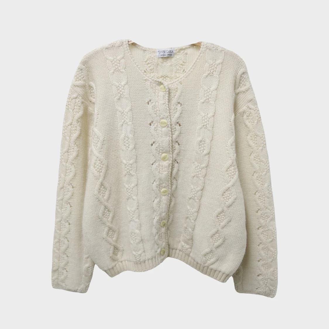 DFKCHEA 울 꽈배기 가디건 62305 상품이미지1