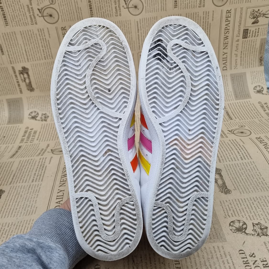 아디다스 슈퍼스타 J클라우드 스니커즈255 상품이미지3