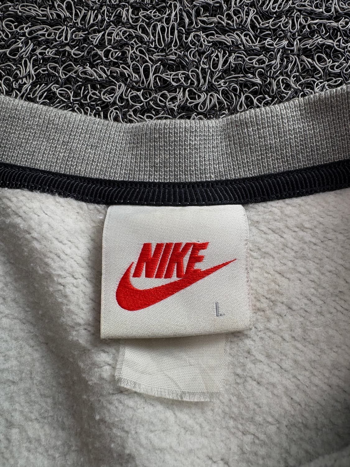 나이키x스투시 NRG ZR 크루넥 그레이 3398 상품이미지4