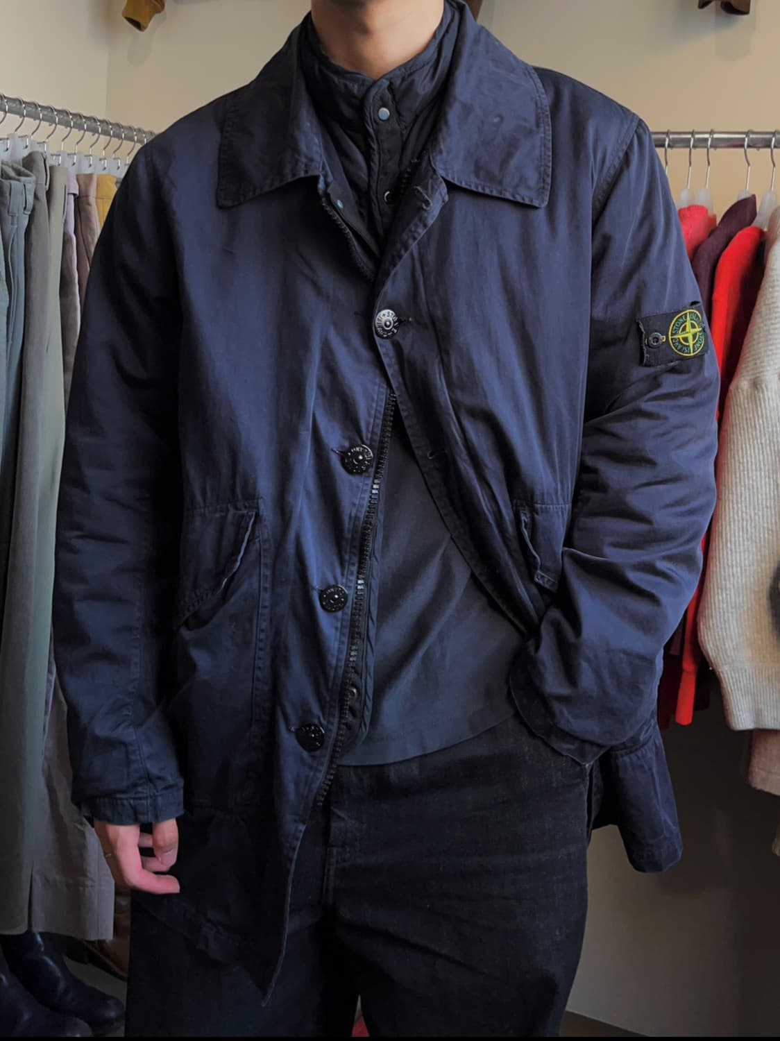 [L]02AW 스톤아일랜드 아카이브 라소고마토 라이너 코트 자켓 상품이미지3