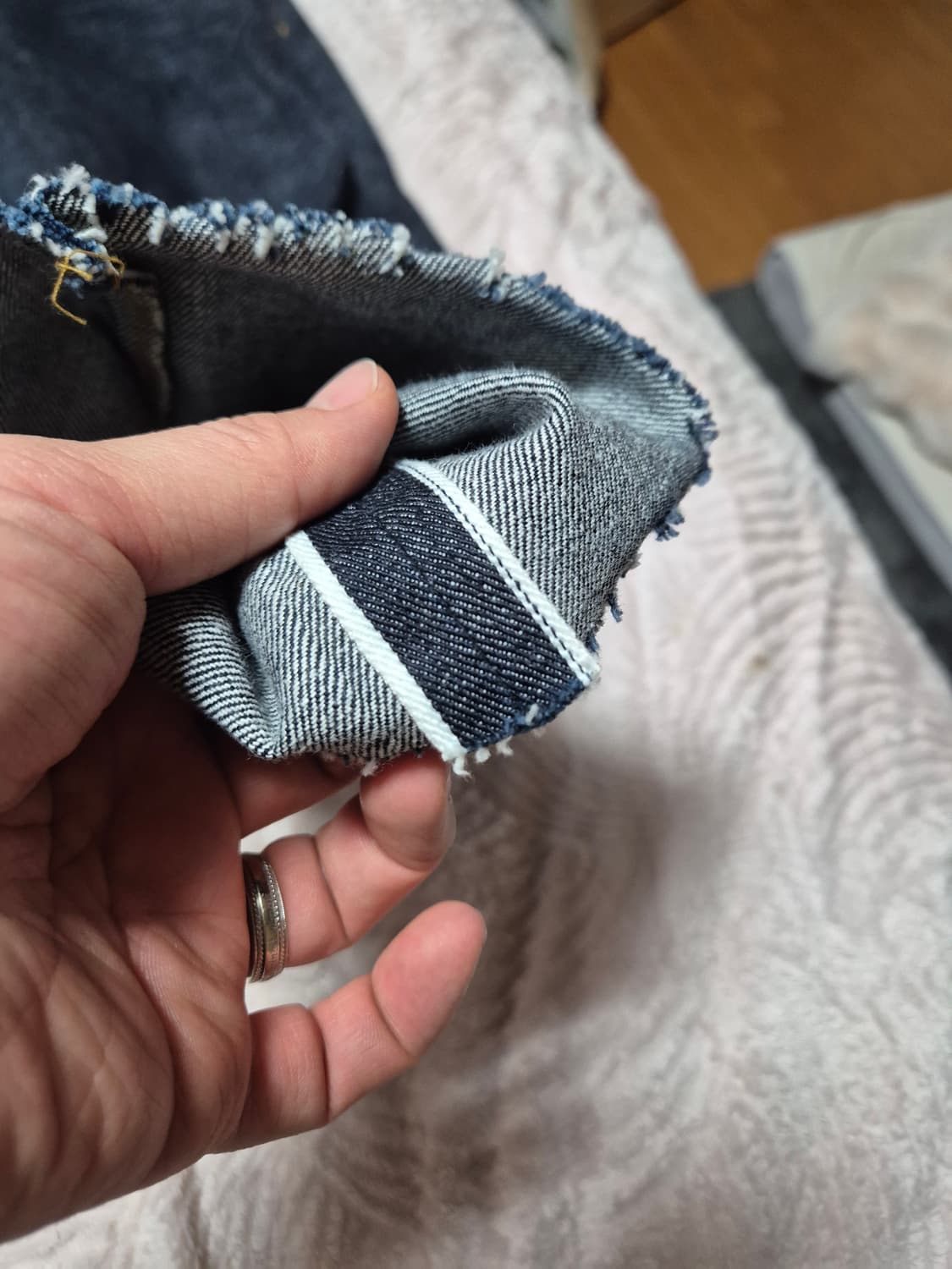 네이키드앤페이머스 셀비지 데님 34 상품이미지3