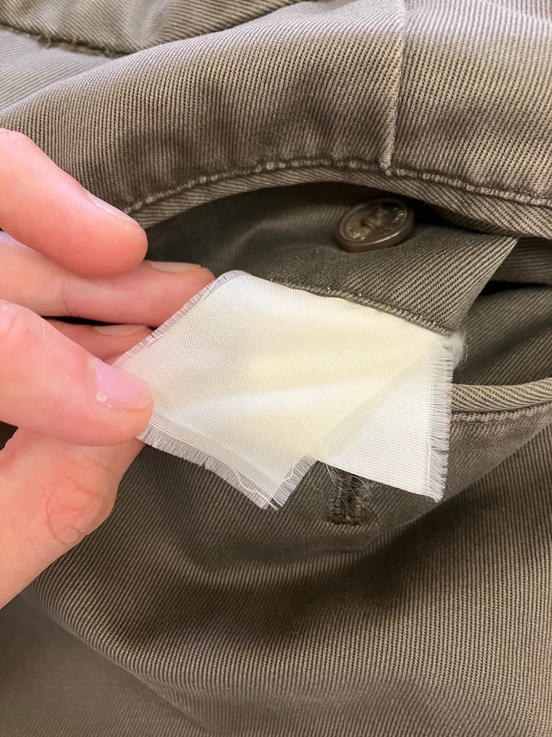 N151 ysl 입생로랑 원턱 치노 팬츠 상품이미지4