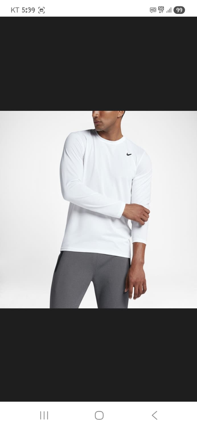 나이키 드라이핏 레전드 기능성 긴팔 xl 상품이미지5