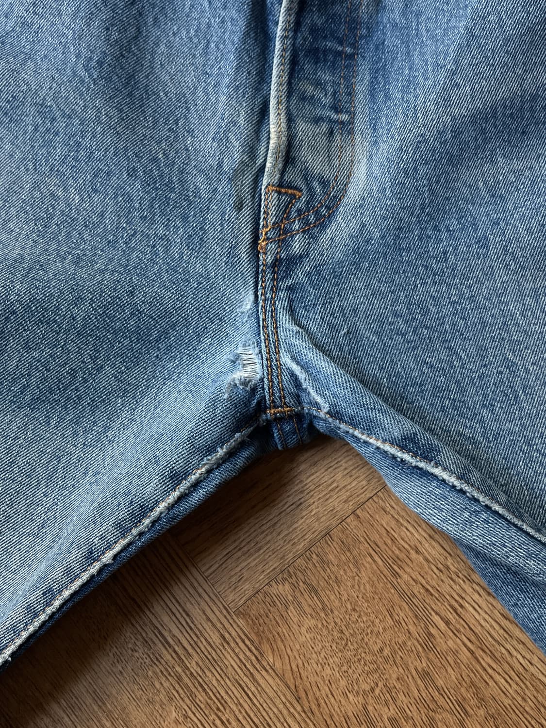 [34]00's 리바이스 501 빈티지 워싱 데님 팬츠 상품이미지4