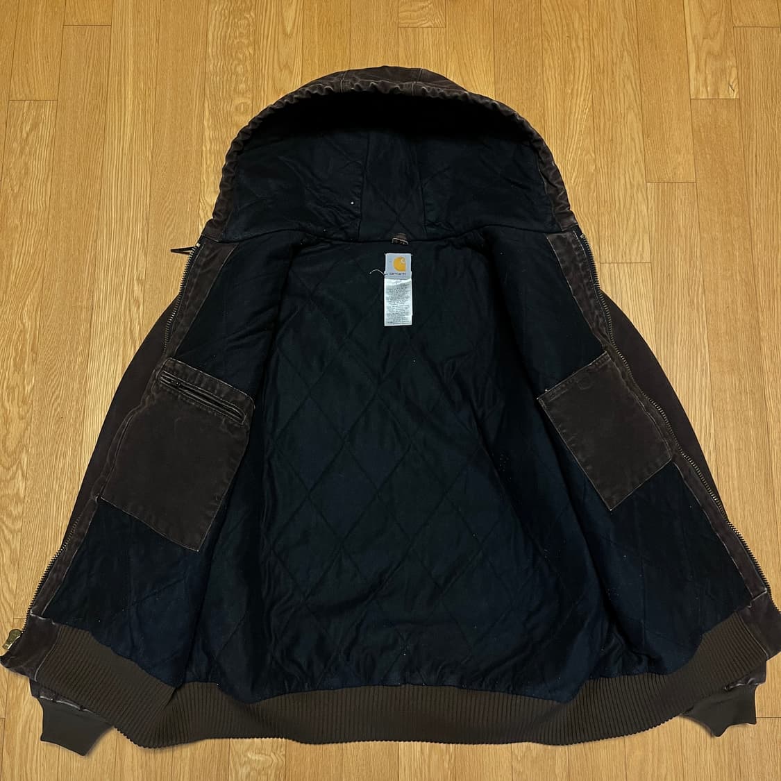 [XL] 00s 빈티지 칼하트 J130 덕 액티브 자켓 DKB 상품이미지3